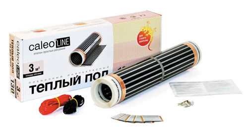 Пленочный инфракрасный теплый пол CALEO LINE